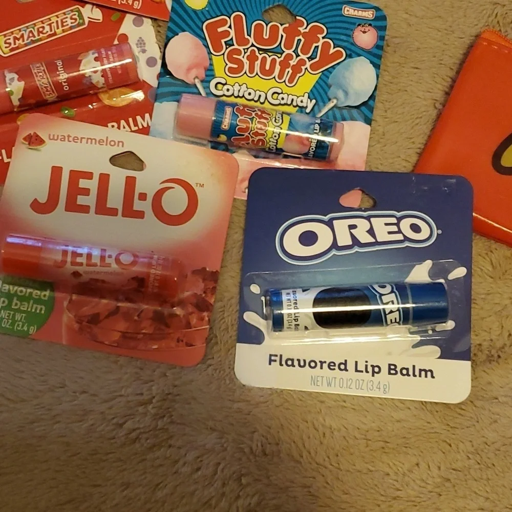 Candy Cookie Lip Balm Bundle with Reese's Pouch NWT